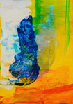 Les Bartaries II 49, 100x70cm, Acryl, Schellack/Lwd, 2025