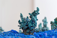 IN GLEISS UND ZIER, Korallen, Ausschnitt, Schlacke, Oxidation, Foto Achim Weinberg
